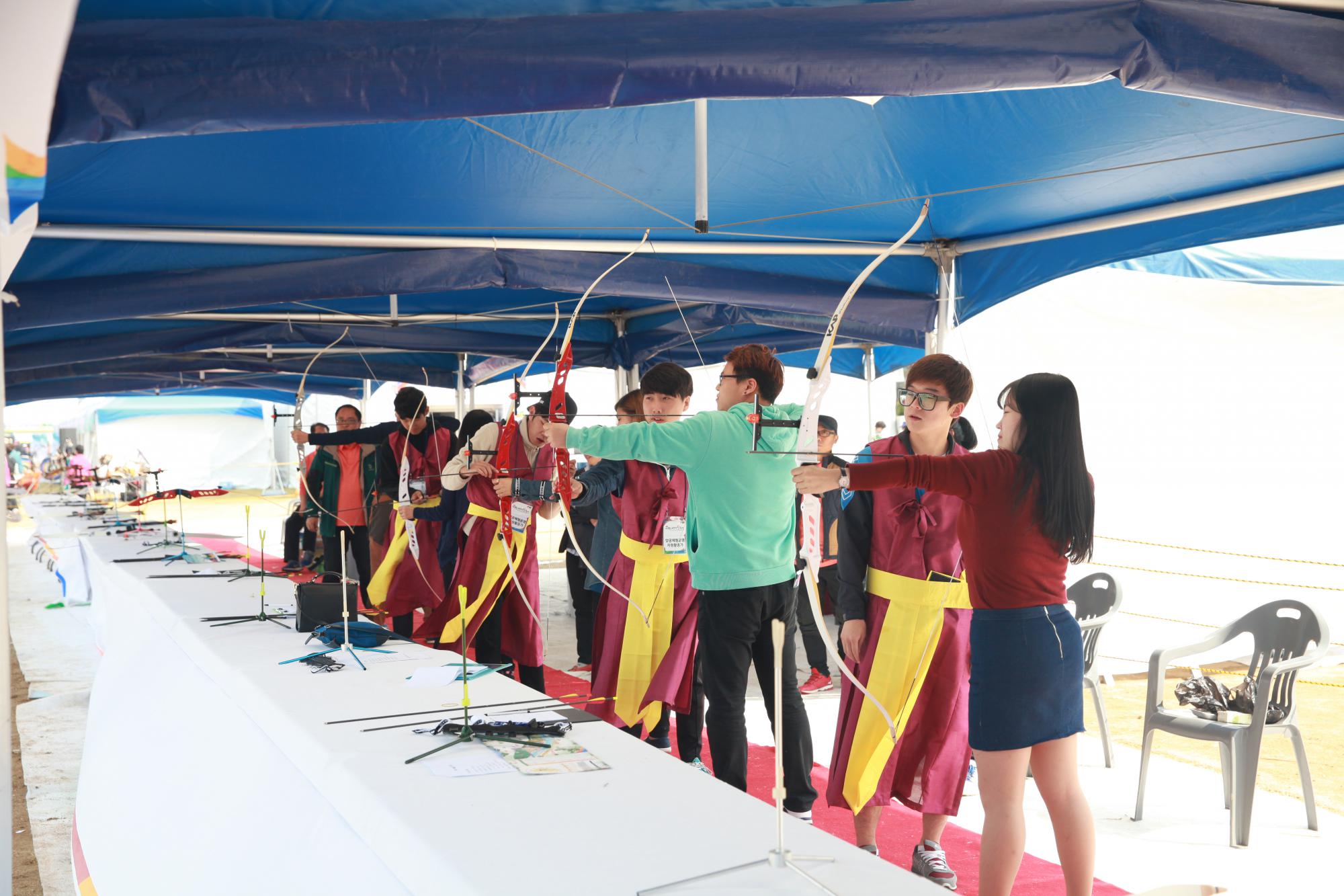 Korean bow, Archery and Bhutan archery experience